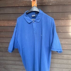 Patagonia Men's Blue Polo Shirt